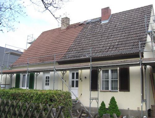 Energetische Planung & Sanierung Sandek - Doppelhaus Hohen Neuendorf - Vorher