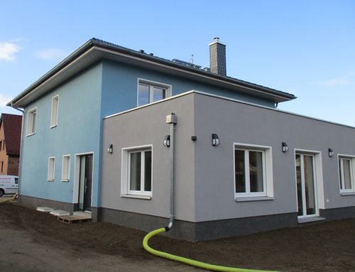 Neubau KfW-Effizienzhaus 40 mit Einliegerwohnung in Borgsdorf